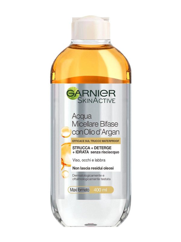 Garnier Acqua Micellare Bifase Con Olio di Argan 400 ml