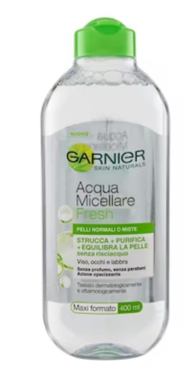 Garnier Pelli Normali, Strucca, Purifica ed Equilibra la Pelle Senza Risciacquo 400ml