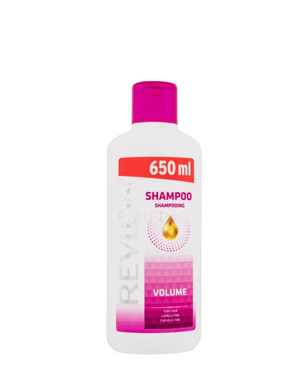 REVLON VOLUME SHAMPOO Shampoo alla cheratina per il volume dei capelli donna 650 ml Capelli fini