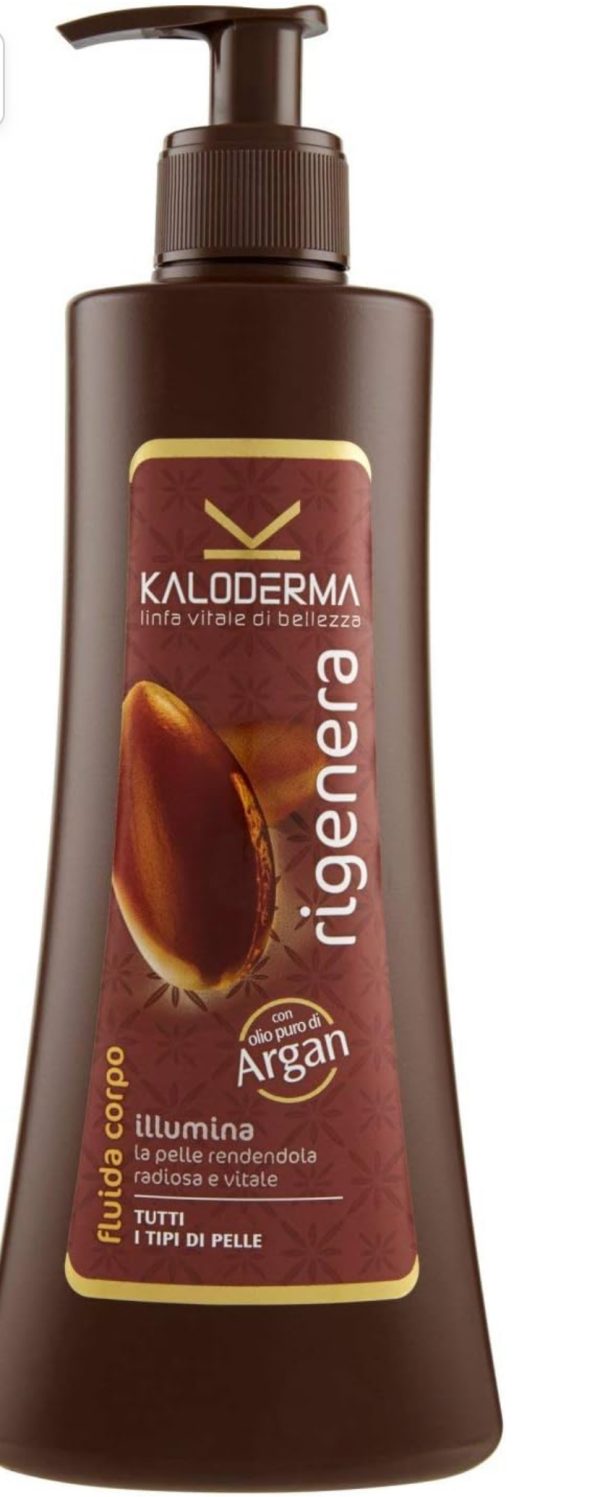 Kaloderma - Fluida Corpo, Con Olio Di Argan, 400 Ml