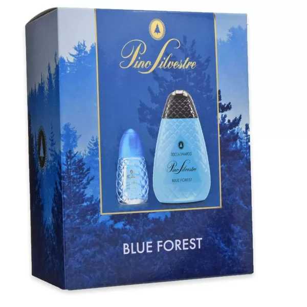 Confezione Pino silvestre edt 75 ml + doccia shampoo 400 ml blue forest