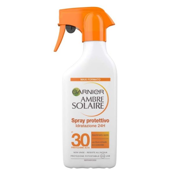 Ambre Solaire Protettivo IP30 Idratazione 24h Spray 300ml