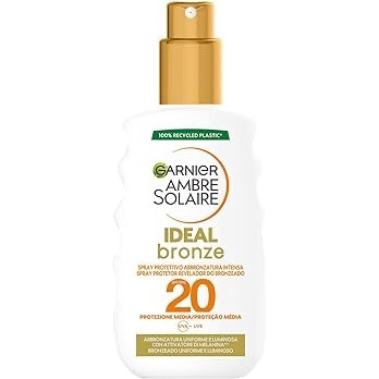 Garnier Ambre Solaire Spray Protettivo Abbronzante Ideal Bronze 200 ml