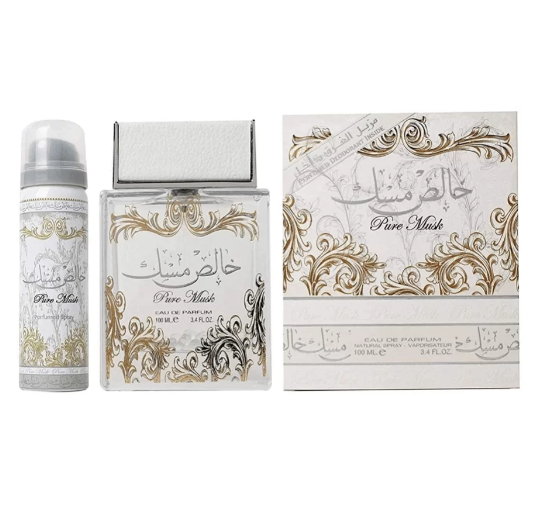 Lattafa Pure Musk Edp 100 Ml + Deo Vapo 50 Ml