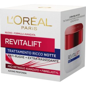 L`Oréal Paris Revitalift Crema Viso Notte, 50 ml