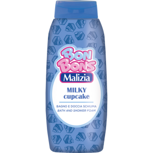 MALIZIA BON BONS BAGNO e DOCCIASCHIUMA MILKY CUPCAKE 500 ML