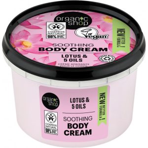 Organic Shop Mousse Corpo - Lotus 5 Oli 250ml