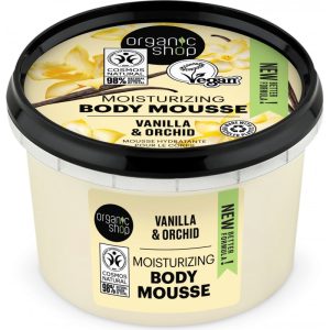 Organic Shop Mousse Corpo - Vaniglia e Orchidea 250ml