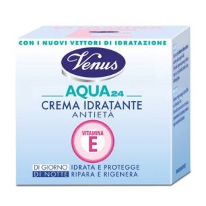 Venus Viso Aqua 24 Crema Idratante Antieta' Vitamina E 50 Ml