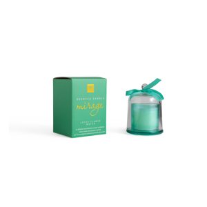 CANDELA CAMPANA PROFUMATA FRAGRANZA VANILLA&CHOCOLATE IN CERA E VETRO
