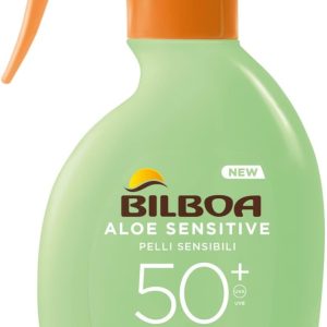 Bilboa, Protezione Solare Corpo Aloe Sensitive Trigger SPF 50+