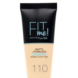 Maybelline Fit Me Matte & Poreless 110 Porcelain 30ml
