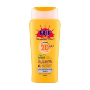 Prep Dermoprotettivo Latte Solare Protezione 20Spf Vitamina E 200Ml