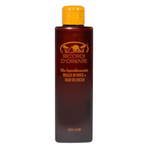 RICORDI D’ORIENTE Olio Superabbronzante Mallo di Noce e Olio di Cocco 200 ml