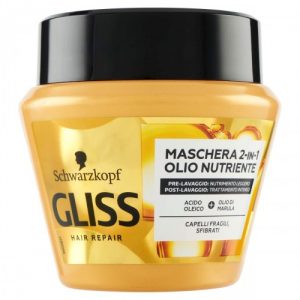 Gliss Hair Repair Maschera 2-in-1 Olio Nutriente 300 Ml
