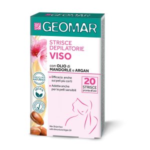 Geomar Strisce Depilatorie Viso 20pz