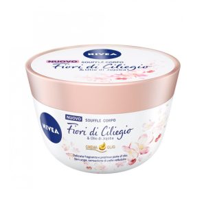 NIVEA Soufflé Corpo Fiori di Ciliegio & Olio di Jojoba 200 ml