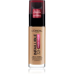 L'Oreal Paris Fondotinta Infaillible 32H Fresh Wear - Honey 235