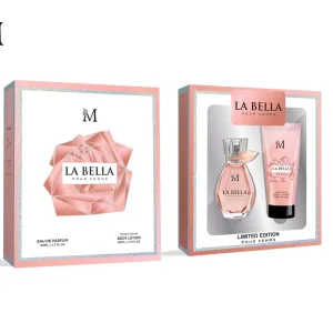 La Bella Confezione Femminile EDP 50ML+Body Lotion 50ML Equivalente La Via Est Belle