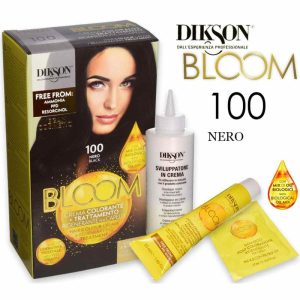 Bloom Crema Colorante+ Cheratina 100 Nero