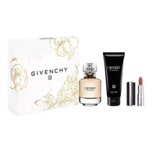 Set regalo: Eau de parfum + lozione corpo idratante + mini Le Rouge Interdit Intense Silk