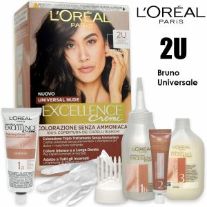 L'oreal colorazione triplo trattamento excellence nude bruno
