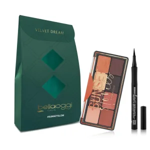 Mini Git Sunset Glof Confezione Regalo Con Palette Sunset E Midnight Liner