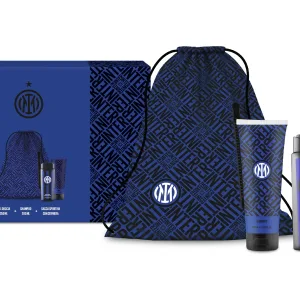 Cofanetto Inter Docciashampoo 250 Ml + Shampoo Tubo 200 Ml + Sacca Sportiva Con Cerniera