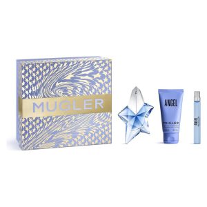 Mugler Cofanetto Angel Eau de Parfum 50ml con Body Lotion 50ml e Travel Spray 10ml