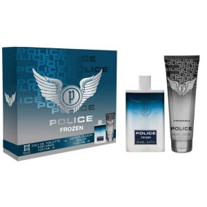 Profumo Uomo Set Police Frozen Edt 100ml + Dopobarba + Campioncini Regalo