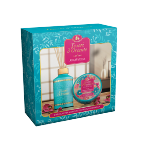 Tesori Di Oriente Confezione Rattan + Minicandela 2023