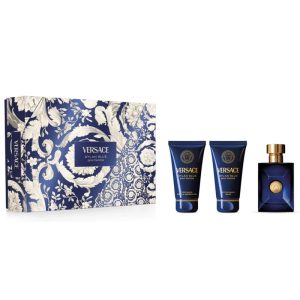 Versace Cofanetto Dylan Blue Pour Homme Eau de Toilette 50ml con Shower Gel 50ml e Dopo Barba 50ml