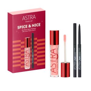 Astra Cofanetto Spice & Nice con My Gloss Spicy Plumper e 24H Color Stain Pencil