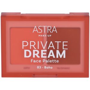 Astra Make-Up Private Dream Face Palette Blush + Bronzer Tonalità 03 Boho
