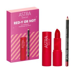 Astra Set Red-Y or Not con Lip Creamynal e Matita Labbra