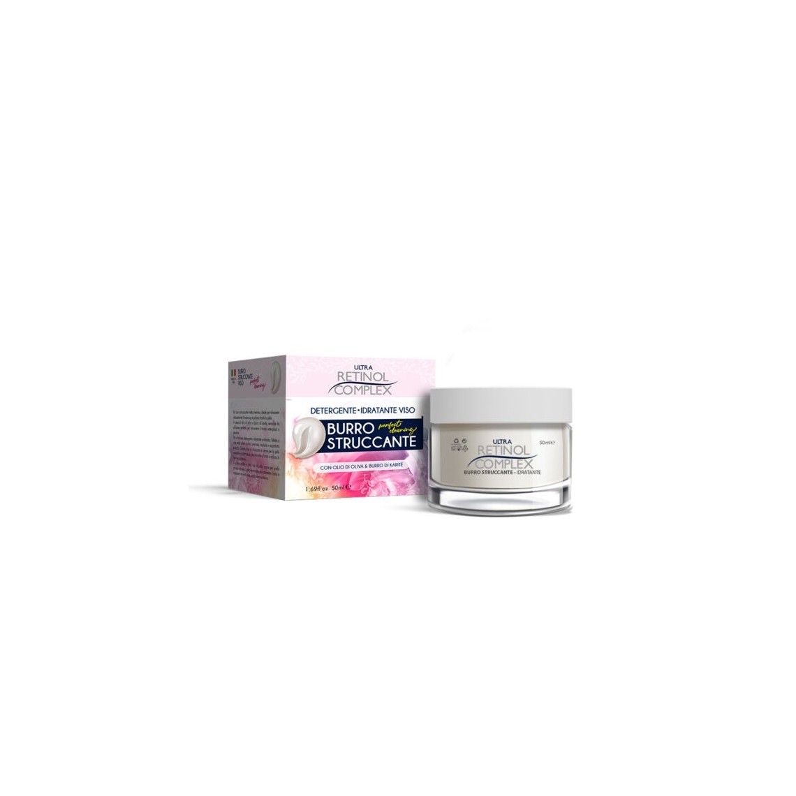 Retinol Complex Burro Struccante Detergente Viso 50ml