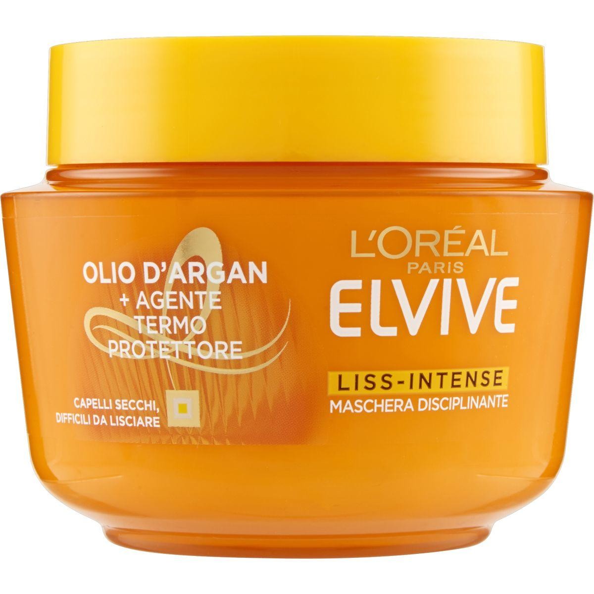 L`Oréal Paris Elvive Liss-Intense Maschera per Capelli 300ml