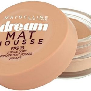 Maybelline Dream, Fondotinta compatto in mousse, 21 Golden Beige