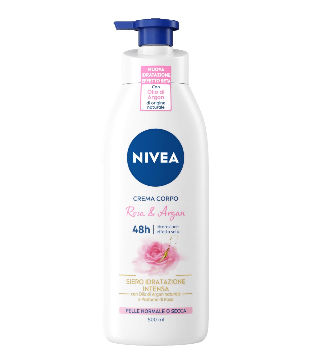 NIVEA Rosa & Argan 500 ml Crema (colore) Donna