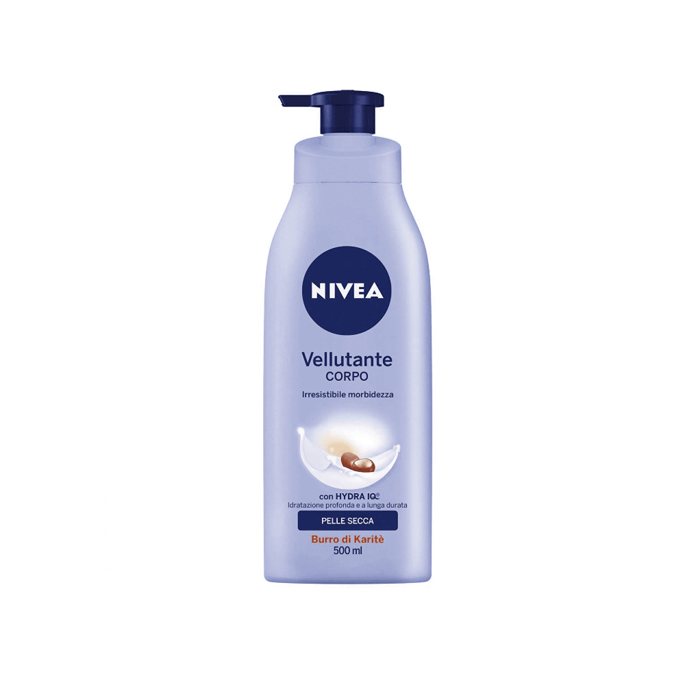 Nivea Vellutante Crema Corpo Irresistibile Morbidezza Al Burro Di Karite' 500 Ml
