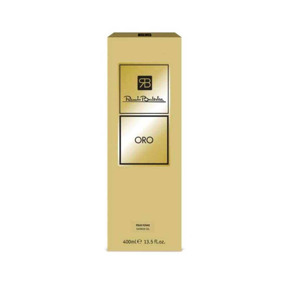 Renato Balestra Oro Shower Gel Pour Femme Bagnoschiuma Donna 400ml