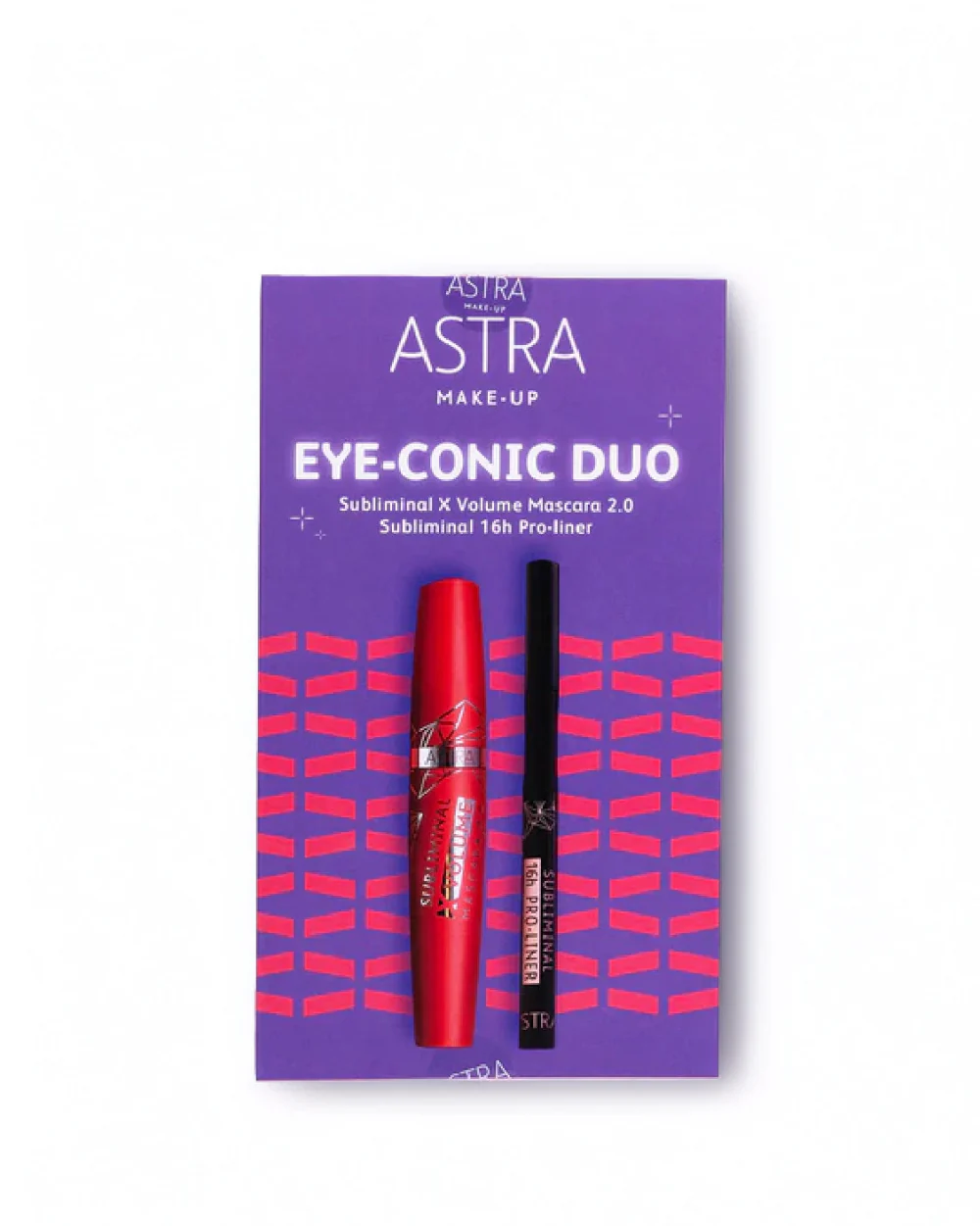 Astra Set Eye-Conic Duo con Mascara Subliminal X Volume e Subliminal 16H Pro-Liner