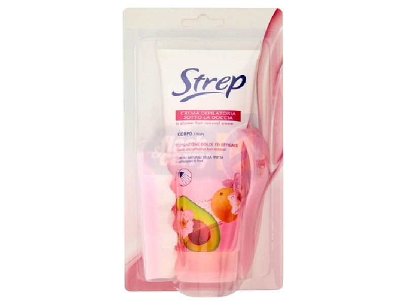 STREP CREMA SOTTO LA DOCCIA ML.200 Strep Crema Depilatoria Sotto la Doccia Corpo 200 ml