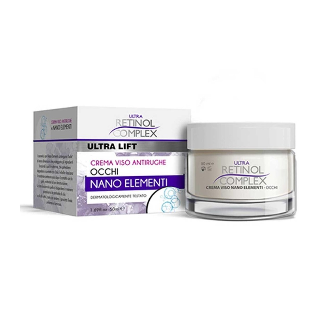 Crema Contorno Occhi ai Nano Elementi Antirughe 50ml