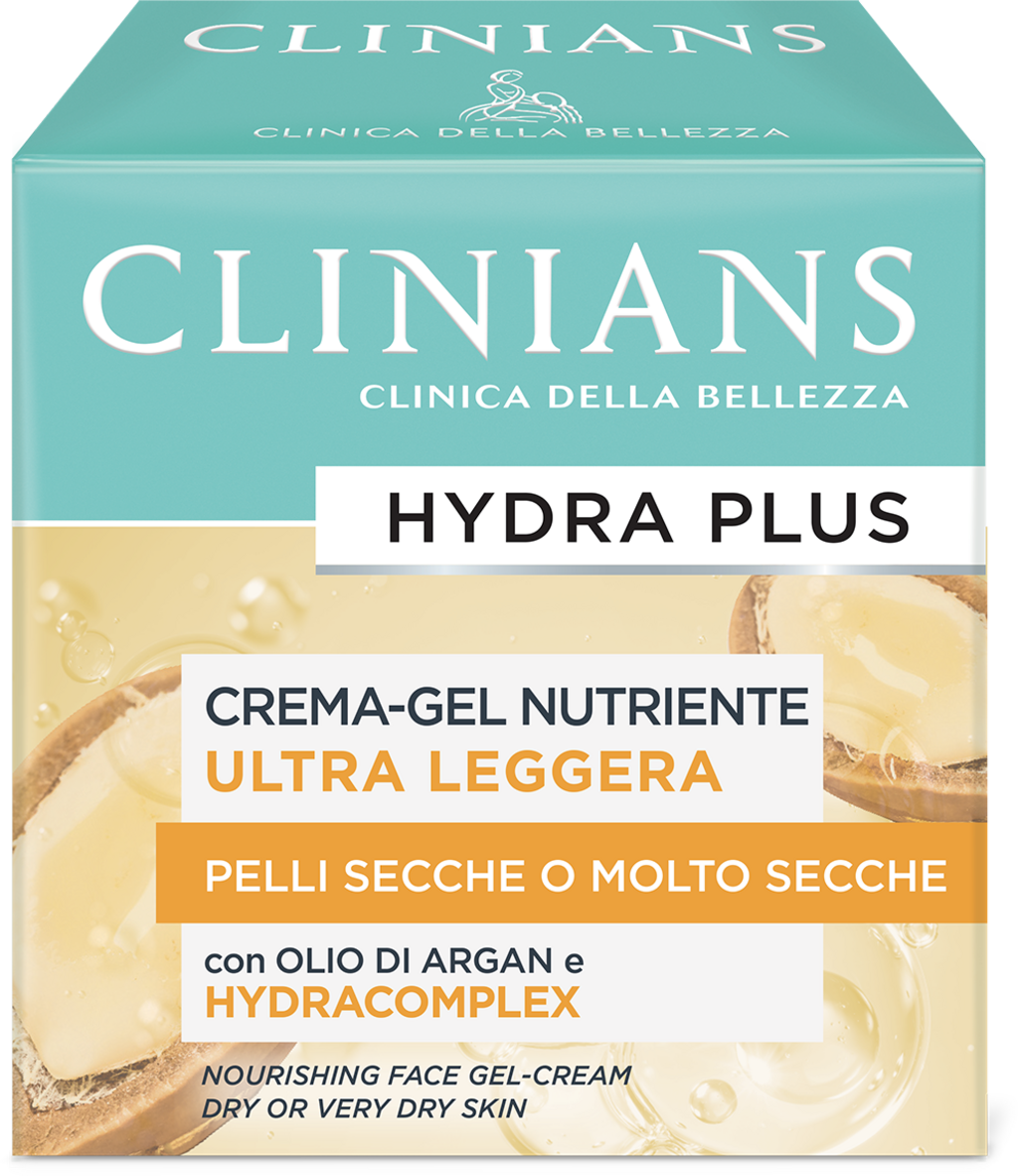 HYDRA PLUS Crema-Gel Nutriente Ultra Leggera - Pelli Secche o Molto Secche, 50 ml
