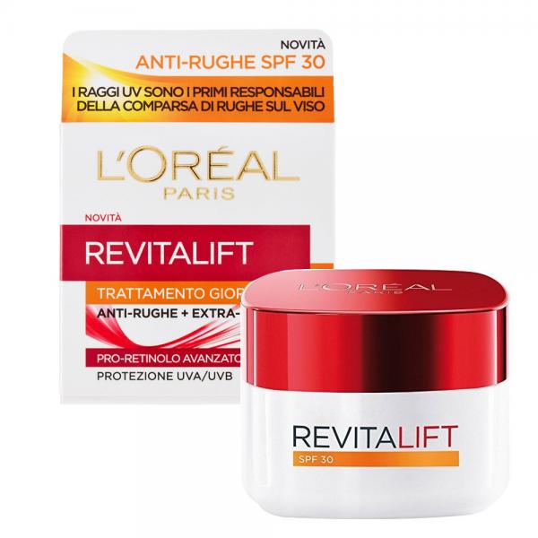 L Oreal Revitalift Crema Viso Giorno Anti eta' Rassodante Al Retinolo Spf 30 50ml