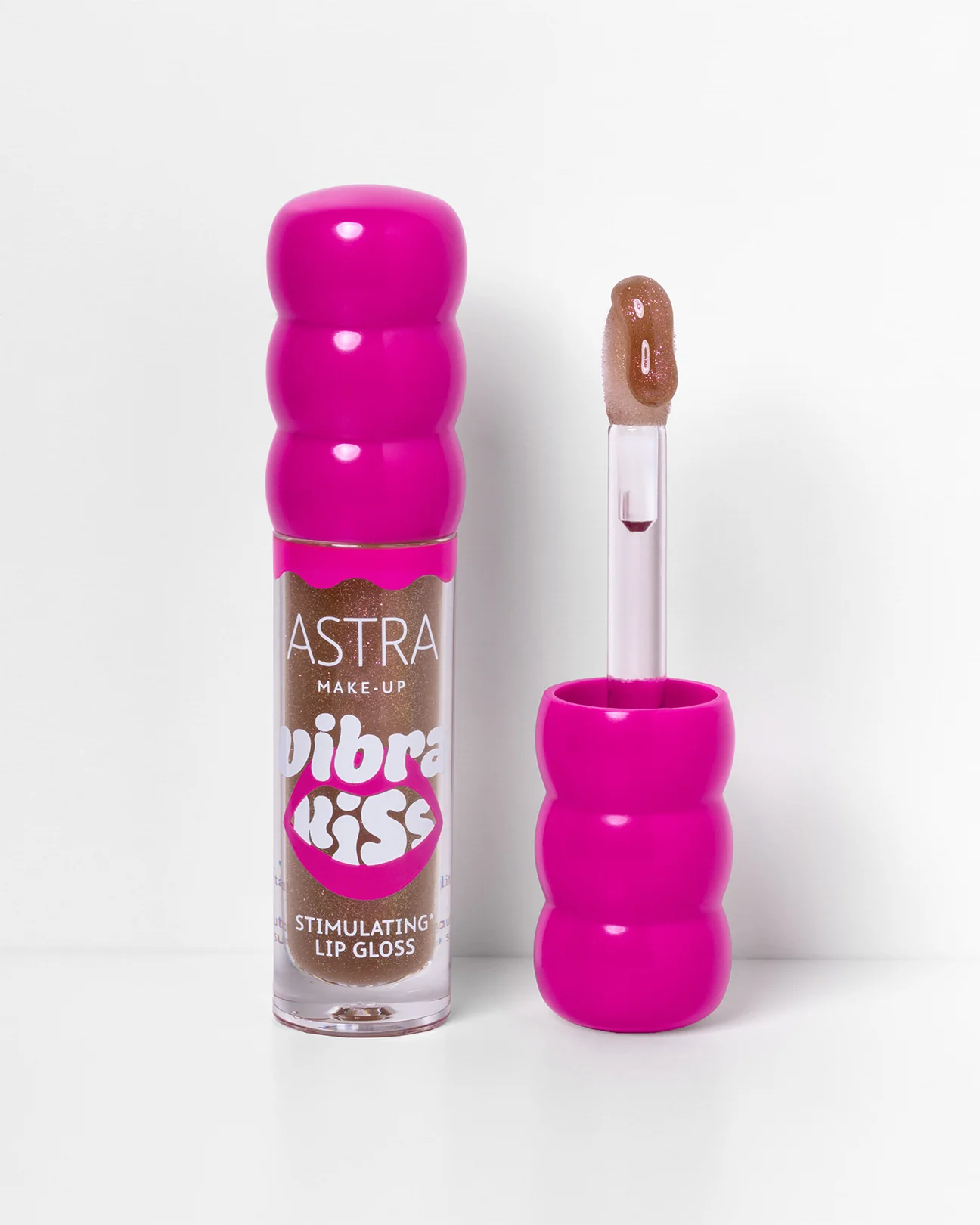 VIBRAKISS Astra - Lip Gloss Vibrante Ultra Luminoso N.4 SLOW BURN