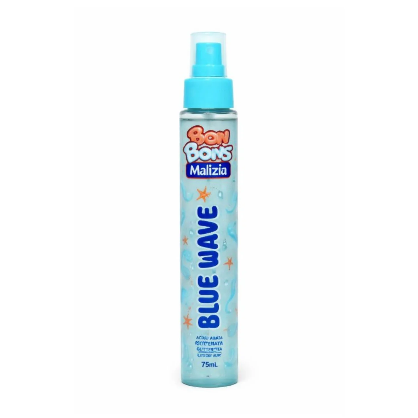 MALIZIA BON BON ACQUA PROFUMATA GLITTER BLUE WAVE 75 ML