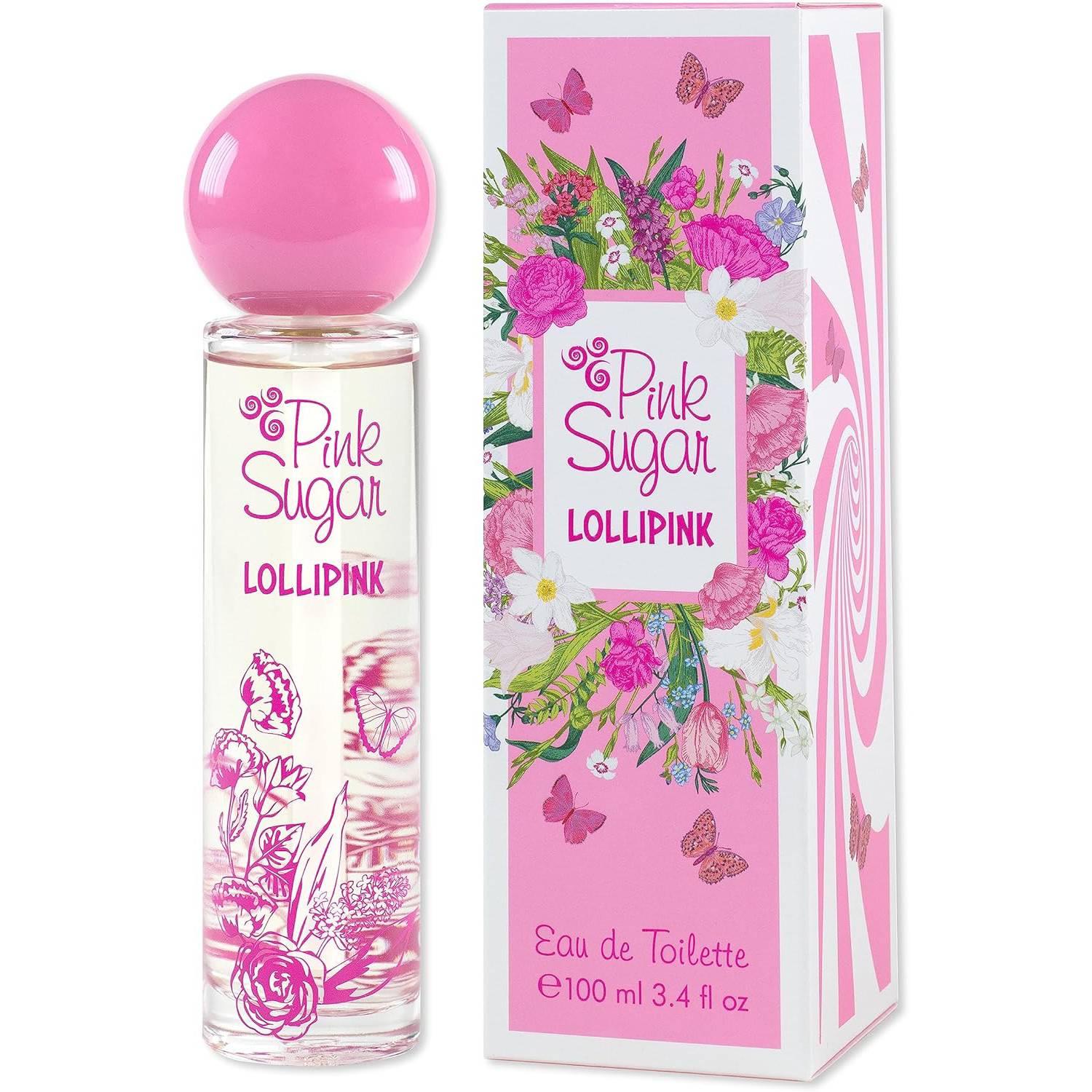 Aquolina Pink Sugar Lollipink Profumo Donna Eau De Toilette Spray 100 Ml