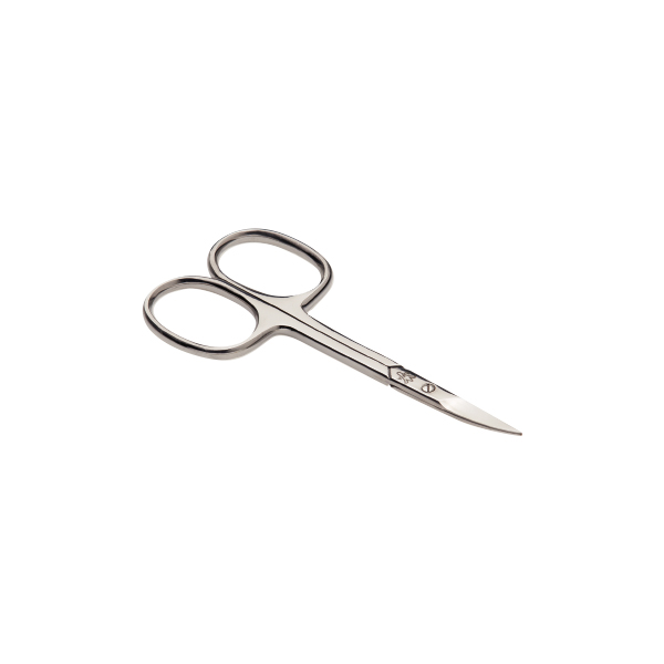 Forbicina Acciaio pelle 3,5” Curva